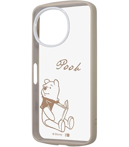 Amazon.co.jp: イングレム AQUOS sense9 ケース クリア くまのプーさん